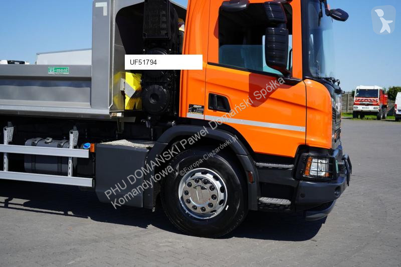 شاحنة Scania P 410 / XT / E 6 / WYWROTKA /...