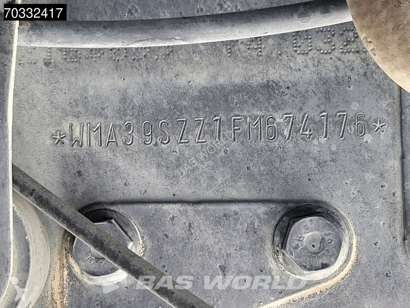 شاحنة MAN TGS 8X4 15m3 tipper steel suspension...