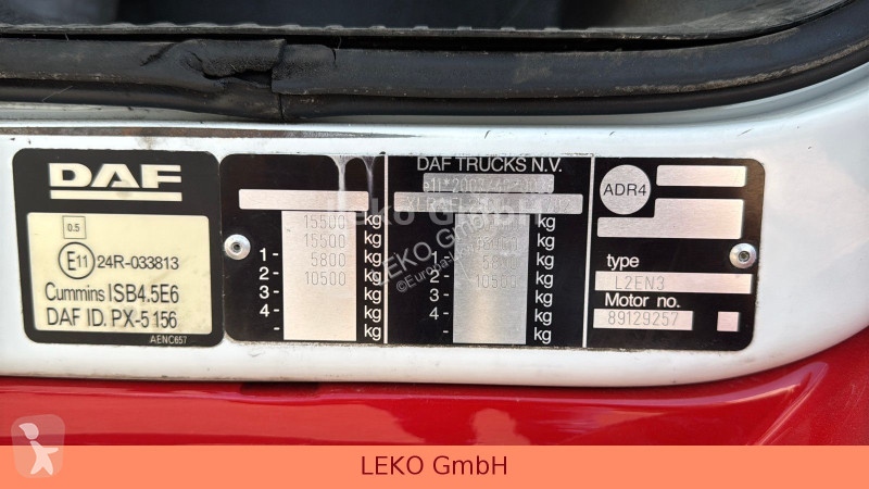 شاحنة DAF 210 FA  Fleischhacken ( MEAT )