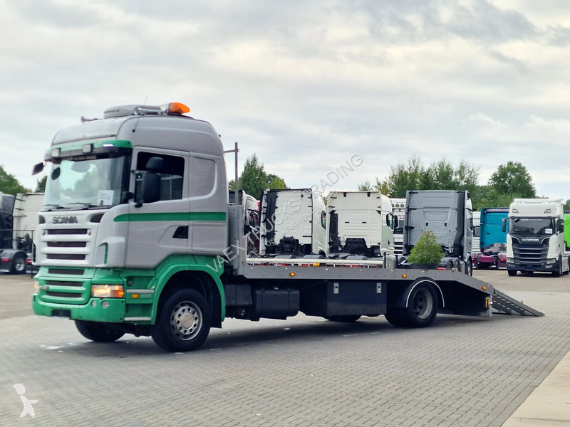 Lastbil Scania 380 4x2 - Car transport /...