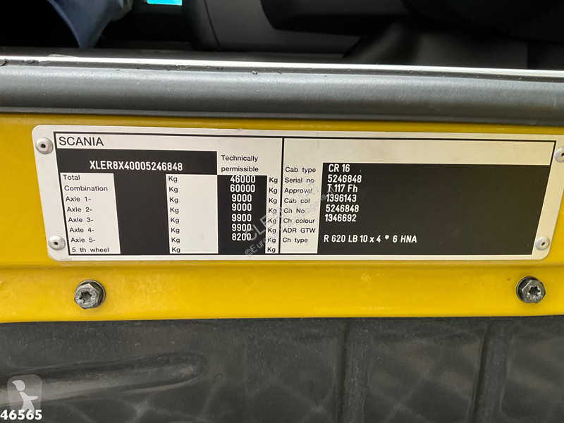 Camion Scania 620 10x4 Fassi 195 Tonmeter...