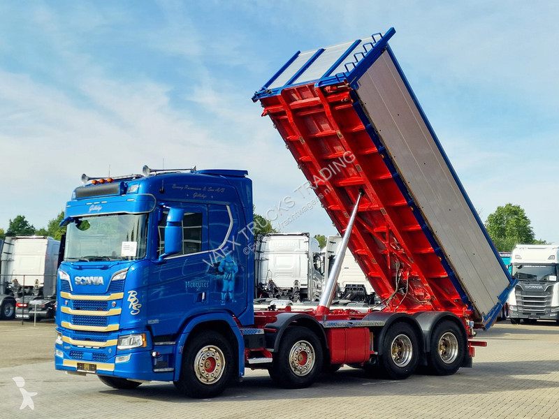 Camión Scania R580 V8 NS Highline 8x4*4 - 3 way...