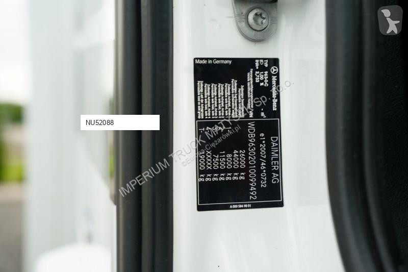 Camión Mercedes ACTROS 2543 / RUCHOMA PODŁOGA /...