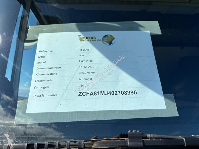 Camión Iveco 160E25 + LOADLIFT + SLIDING ROOF +...