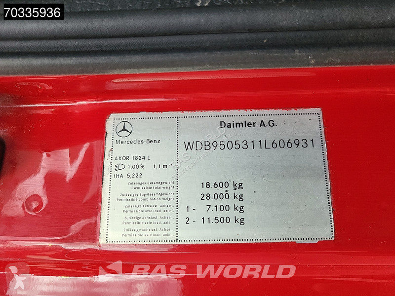 Camión Mercedes 1824 4X2 NL-Truck 14tons HYVA...