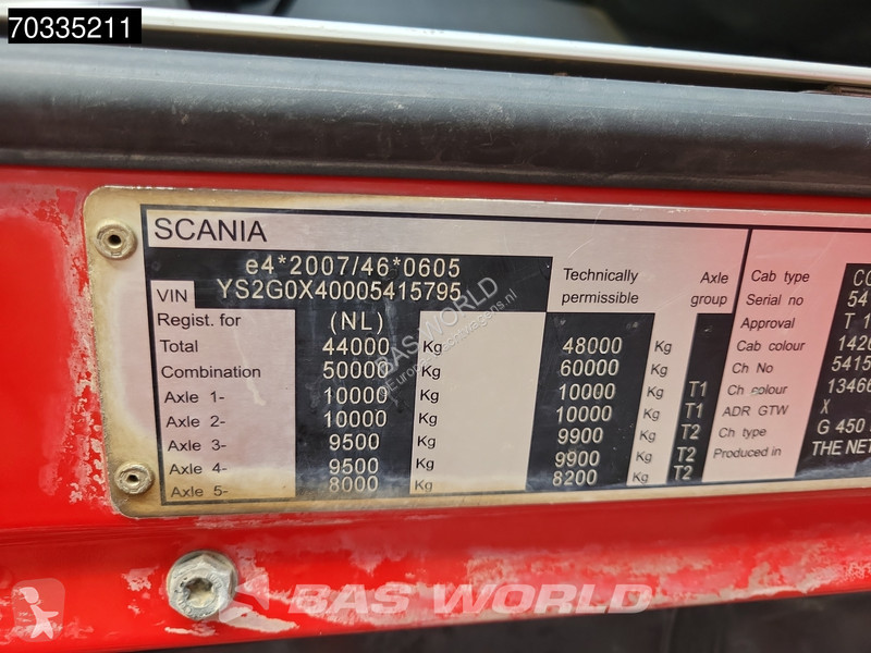 Kamion Scania G450 10X4 N-Truck APK 25m3 AJK...