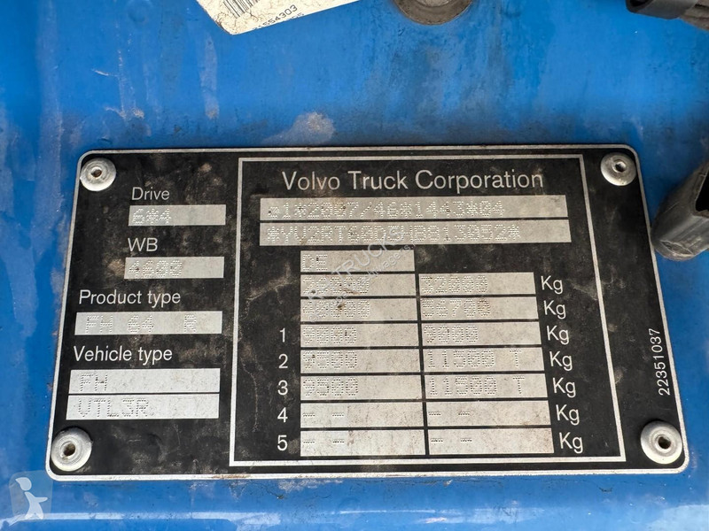 Camión Volvo FH 540 6X4 EURO 6 + LOGLIFT...