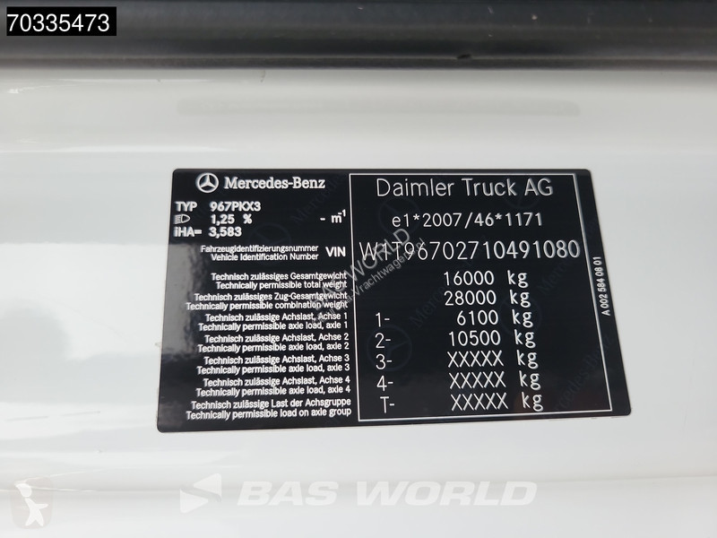 Camión Mercedes 1530 4X2 Thermo King T-1000R...