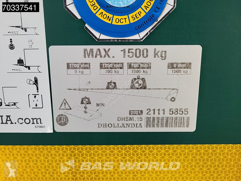 Lastbil Mercedes 1324 4X2 13t 6-Cylinder Engine...