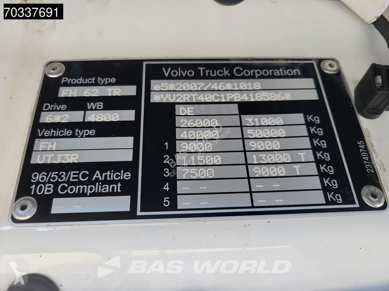 Kamion Volvo 500 6X2 HIAB ULT21S61...