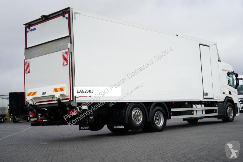 Kamion Scania P 450 / ACC / E 6 / CHŁODNIA +...