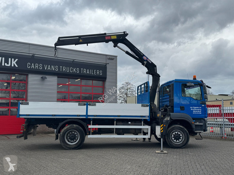 Traktor MAN TGM 18-290 4x4 Kraan met Open...