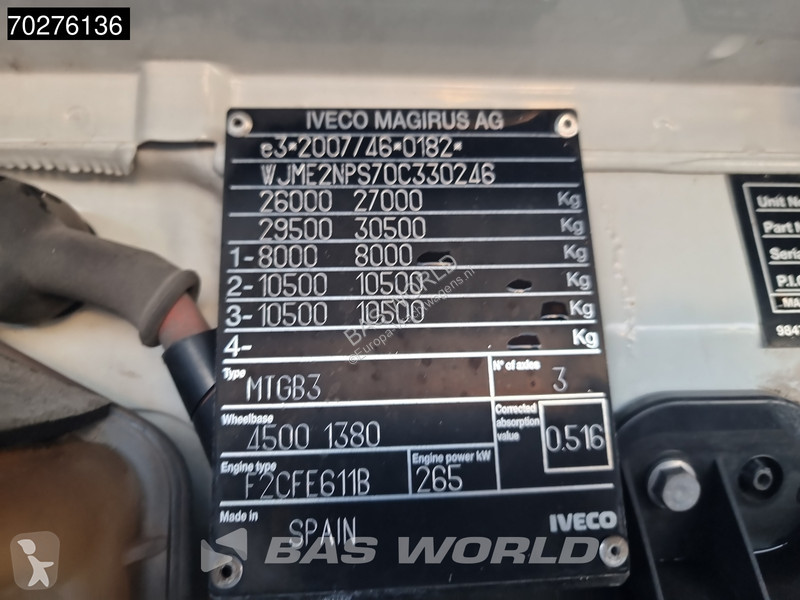 Kamion Iveco 360 6X4 Palfinger PK 18502 SH D...