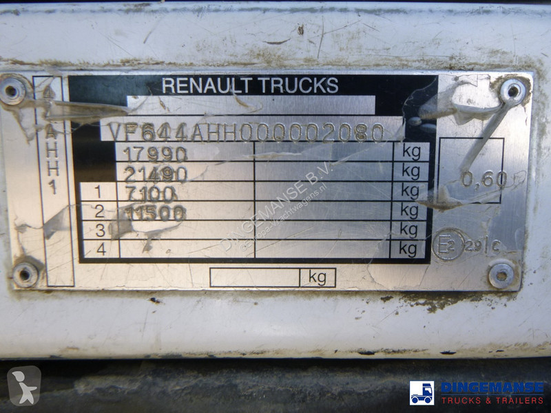 Kamion Renault 280 dxi 4x2 gas tank 18.7 m3