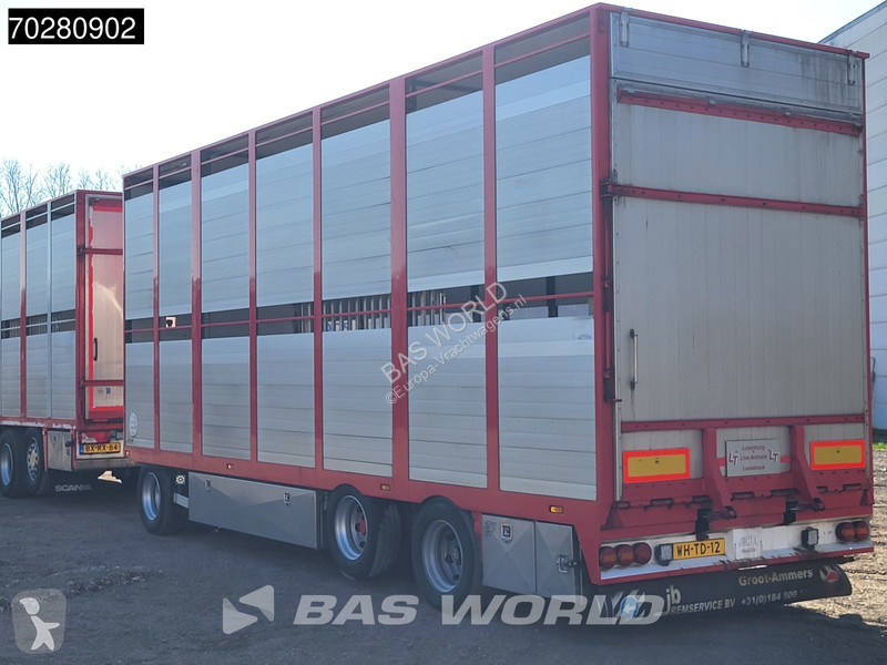 Kamion Scania G420 6X2 Cattle transport combi...