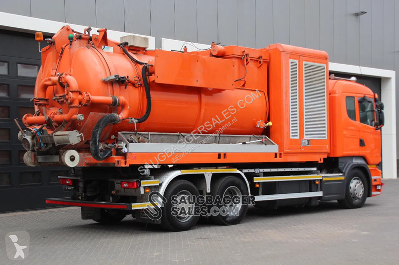 Camion Scania R520 V8 KOKS MegaVac oader 8000...