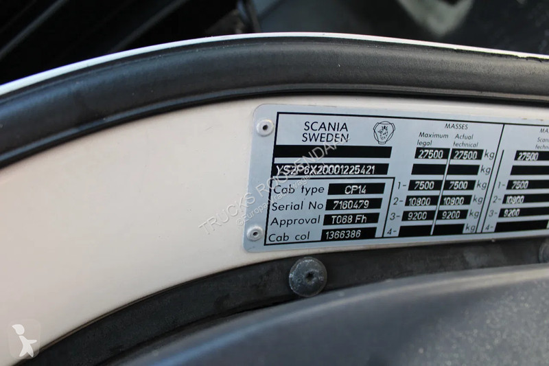 Camion Scania -360 + HOOK + 6X2 + MANUAL + EURO 2
