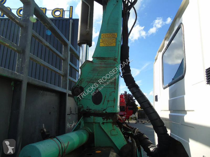 Kamion Scania P 380 + PAFINGER PK18.500 5x...