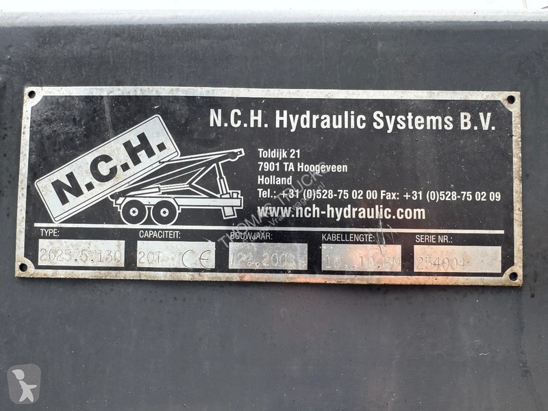 Kamion Volvo 6x2 HMF 2820 K5, NCH Cable system...
