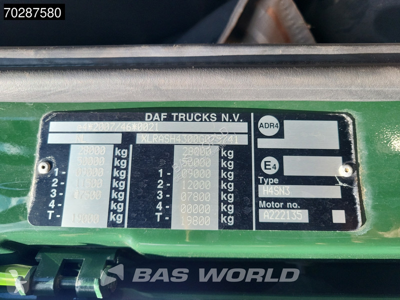 Vrachtwagen DAF 460  6X2 NL-Truck VDL S-25-6400...
