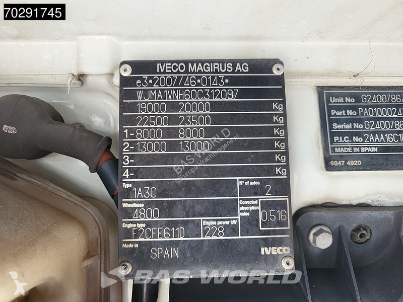 Kamion Iveco 310 4X2 Palfinger PK14502-SH Kran...