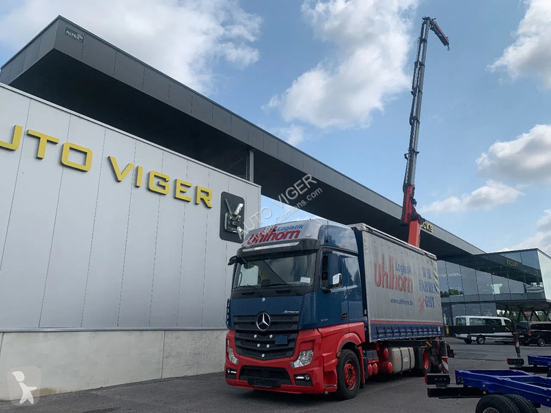 Camion Mercedes 2548 6X2 + Aanhanger*Palfinger...