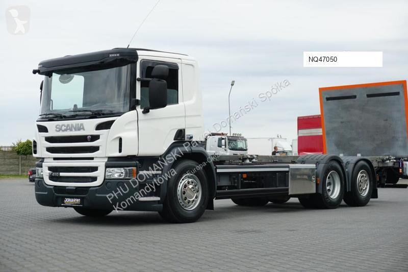Camion Scania P 410  ACC E 6 BDF + WINDA  7.15...