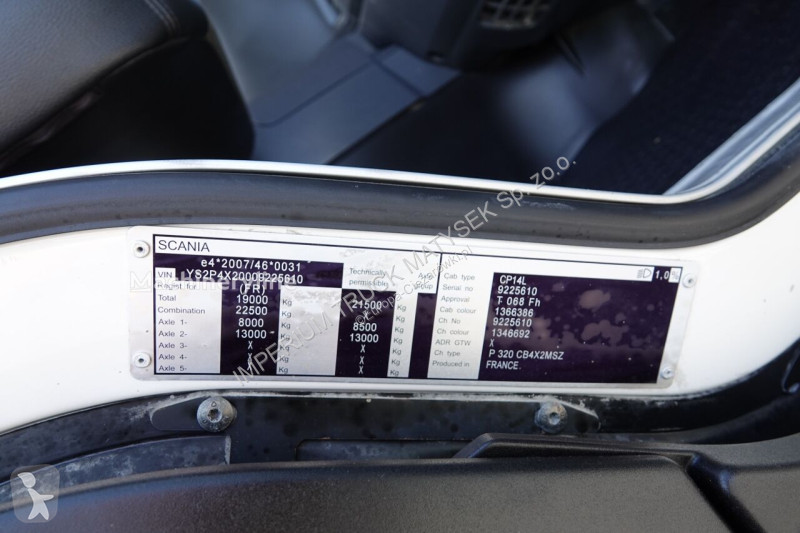 Betonárske zariadenie Scania P 320