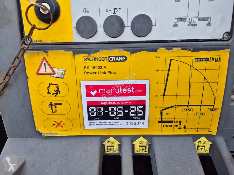 شاحنة DAF CF 440 8X4 - PALFINGER PK2 - REMOTE...