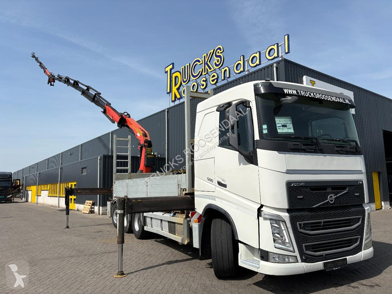 شاحنة Volvo 500 8x4 + PALFINGER PK 34002 6x EXT...