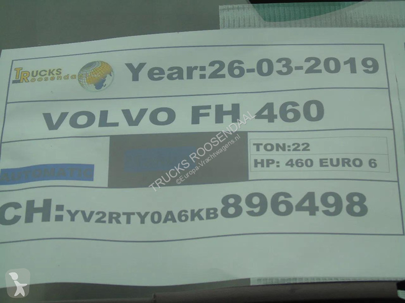 شاحنة Volvo 460 + TRS + COMBI + EURO 6