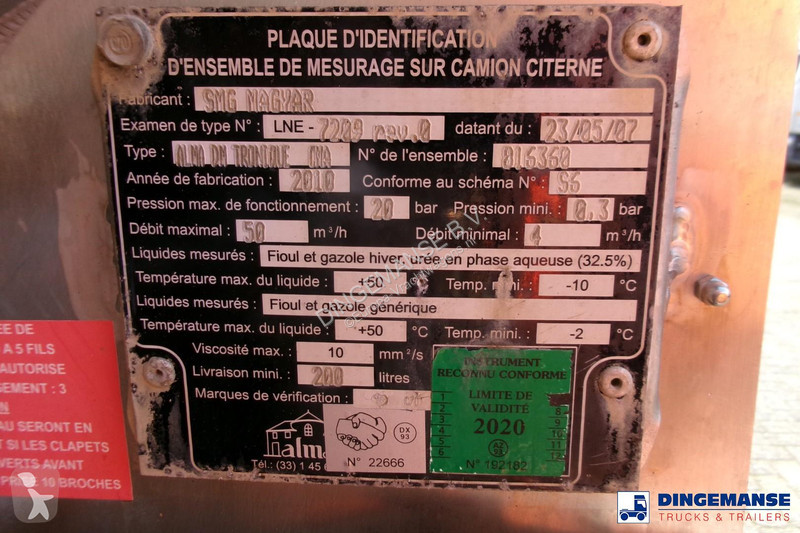 شاحنة Renault 270 4x2 fuel tank 13.7 m3 / 4 comp