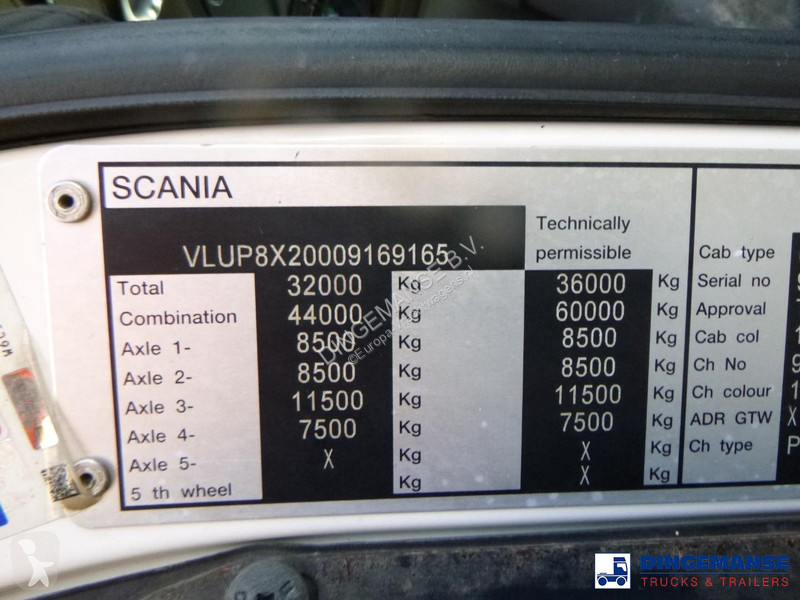 شاحنة Scania 400 8X2 RHD + Fassi F600