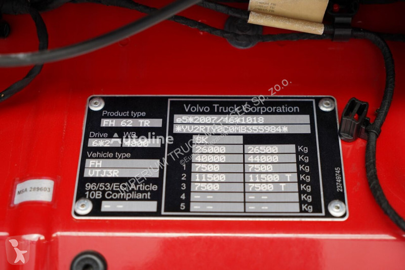 Хенгер Volvo FH 460