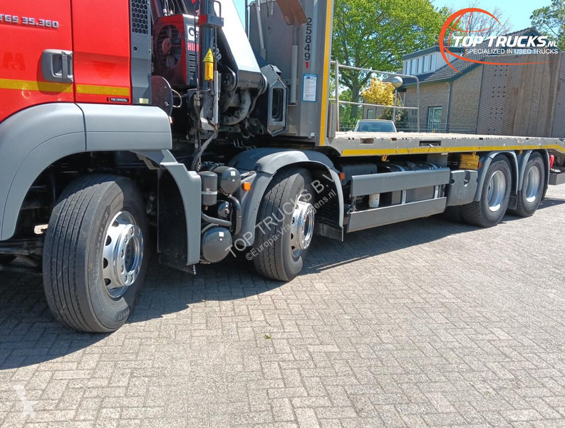 شاحنة MAN 35.360 8x2 - Hiab 22TM Crane, Machine...