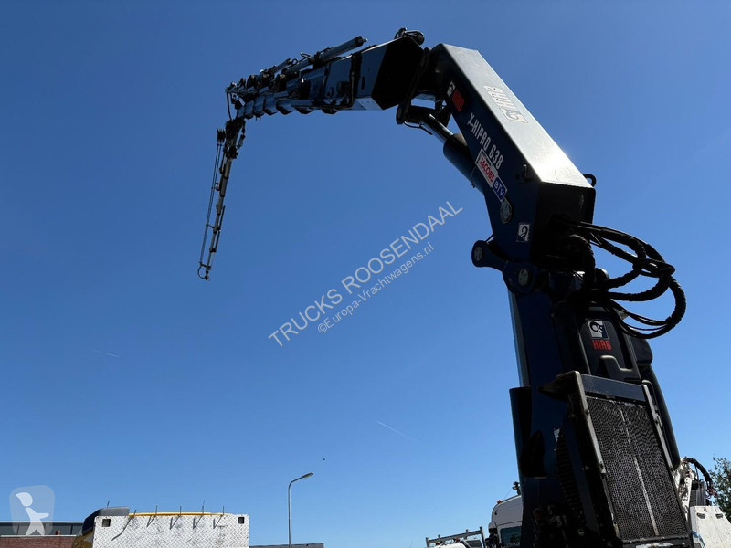شاحنة Volvo 500 + HIAB 638 E-6 + JIB 6x + 8X4...