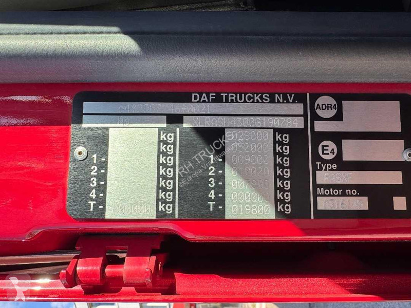 شاحنة DAF 530 COPMA 510.7 + FLYJIB + REMOTE +...