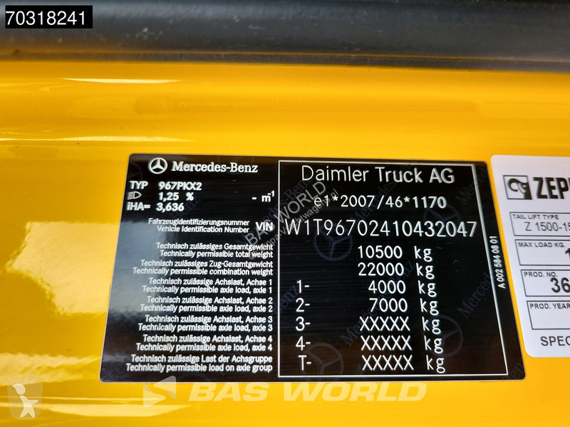 شاحنة Mercedes 1021 4X2 5,20m Box Frigoblock...