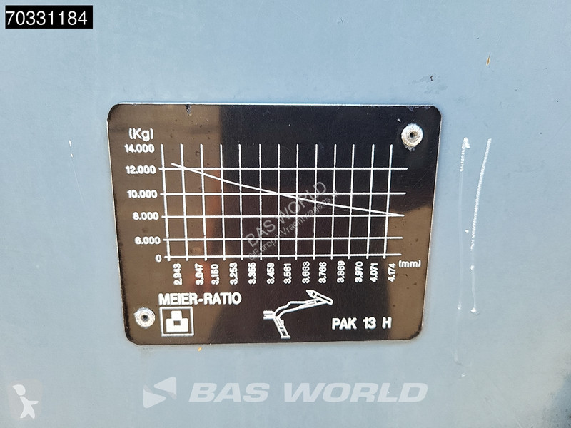 شاحنة DAF 370 4X2 13tons Absetzkipper...