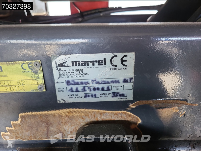 Kamion Scania 400 6X4 HMF 1444-Z2 Crane Remote...