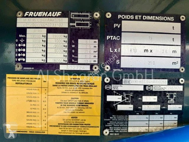 شاحنة Volvo 460 6x2/Liftachse/Eu6/Komplettzug