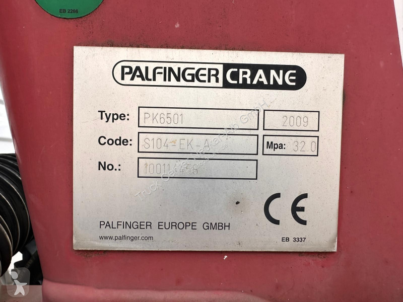 Camión Mercedes 818 Klima Kran Palfinger PK6501...