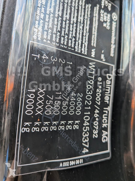 Camion Mercedes 2543 / Lenkachse / WB 4600 /...