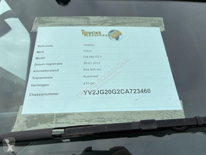 Teherautó Volvo 460 EEV + HMF 2200-- 3X EXT. +...