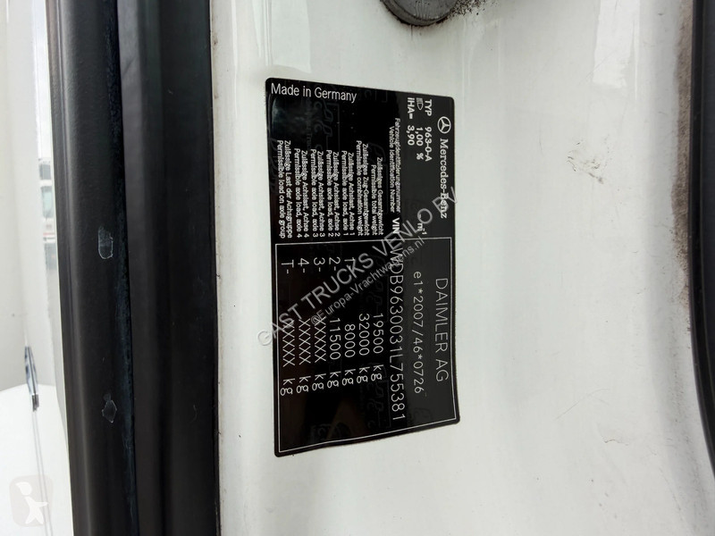 Camion Mercedes 1824 4x2 BDF Chassis Euro 6...