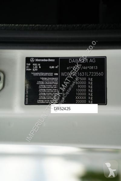 Грузовик Mercedes xs 166 hiduo