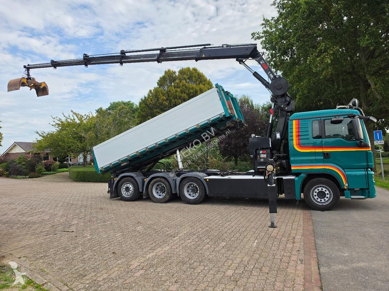 Lastbil MAN 35.500 8x4 CRANE/CONTAINER/TIPPER!!...