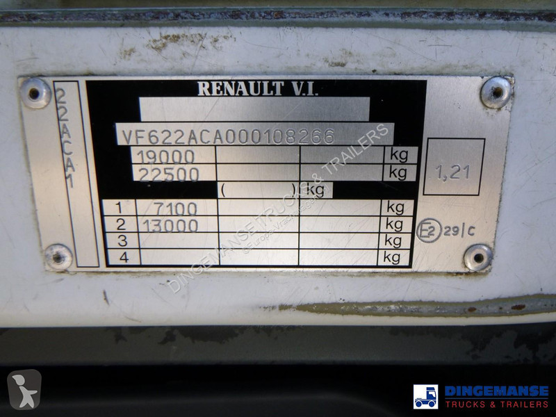 Renault 270.19 4x2 gas tank 18.8 m3 truck