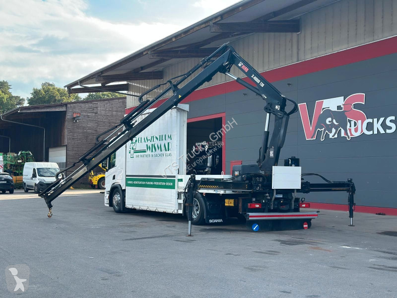 Kamion Scania P320 4x2   Pritsche/HIAB XHiDOU...