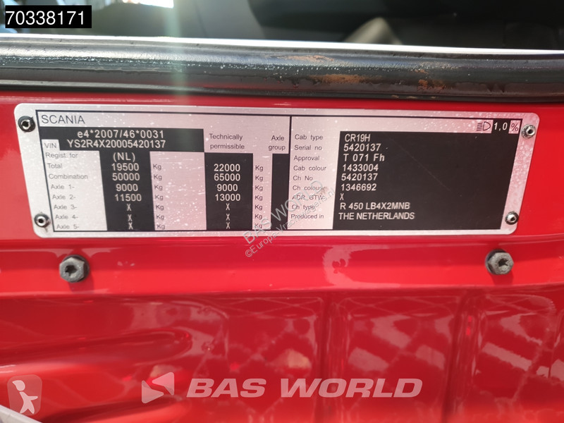 Vrachtwagen Scania R450 4X2 N-Truck APK...